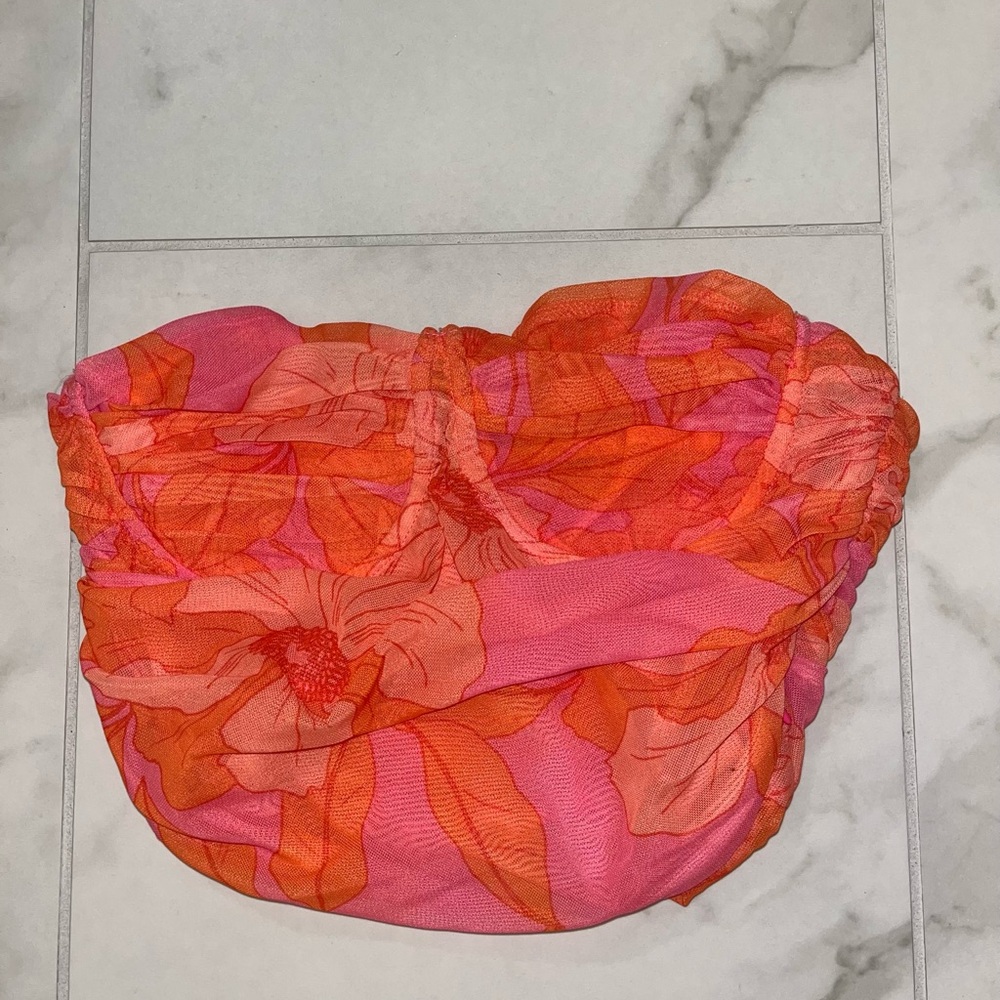 Zara Mini Chiffon Top